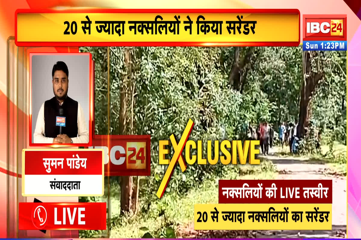 Narayanpur News: कुछ दिन पहले कामतेड़ा में 50 और अब अंतागढ़ में 20 नक्सलियों ने किया सरेंडर, राज्य में नक्सलवाद पर कड़ा प्रहार…