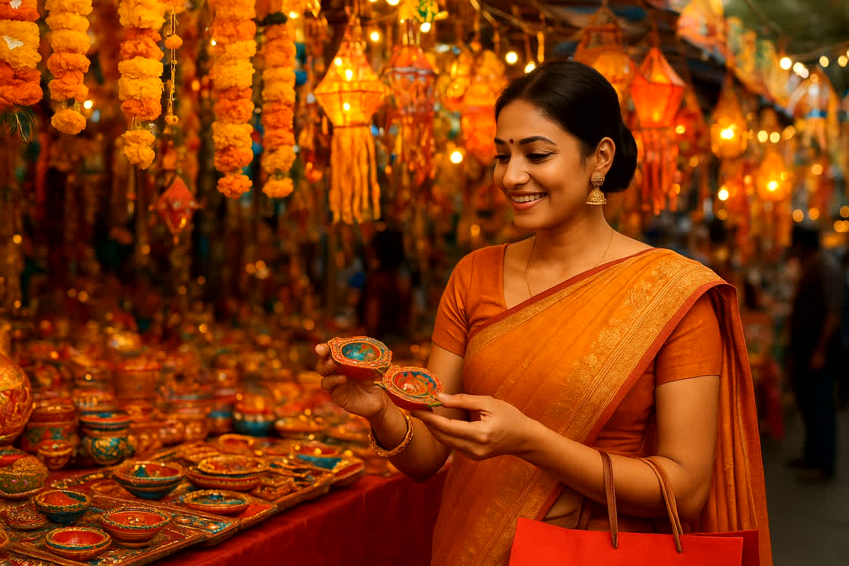Raipur Markets in Diwali: रायपुर में नजर आने लगी दिवाली की रौनक!.. क्या आप भी हैं खरीदी के लिए तैयार? जानें कहाँ सज रही हैं दुकानें