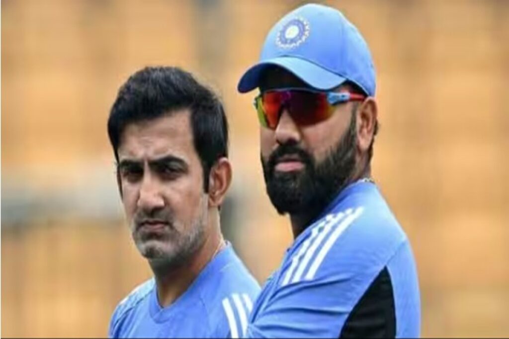 rohit vs gambhir, image source: twitter