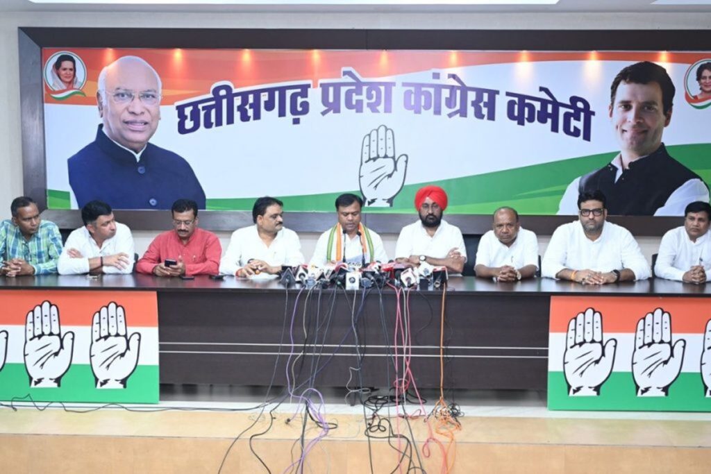 CG Congress Assembly in-charges for SIR, image source: file image congress X post