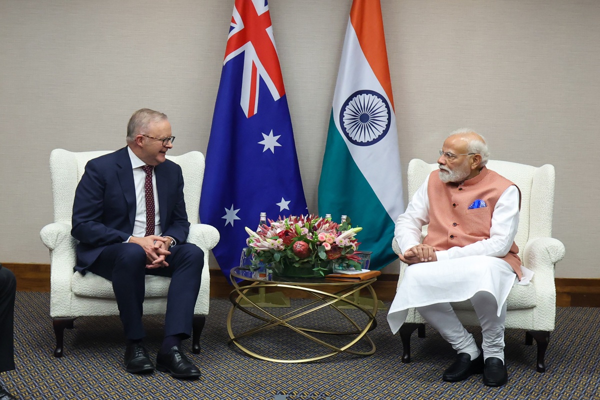 PM Modi Johannesburg visit: PM मोदी ने जोहानिसबर्ग में ऑस्ट्रेलिया के प्रधानमंत्री से की मुलाकात, अल्बनीज ने दिल्ली में आतंकी हमले पर जताया दुख