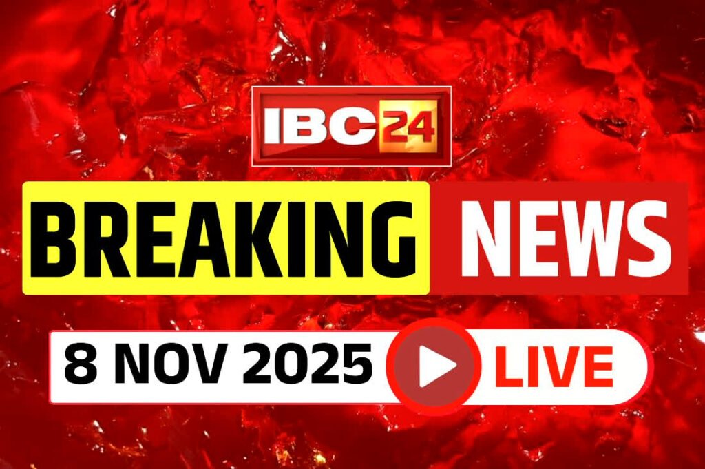Today Live Breaking News and Updates 8th November 2025