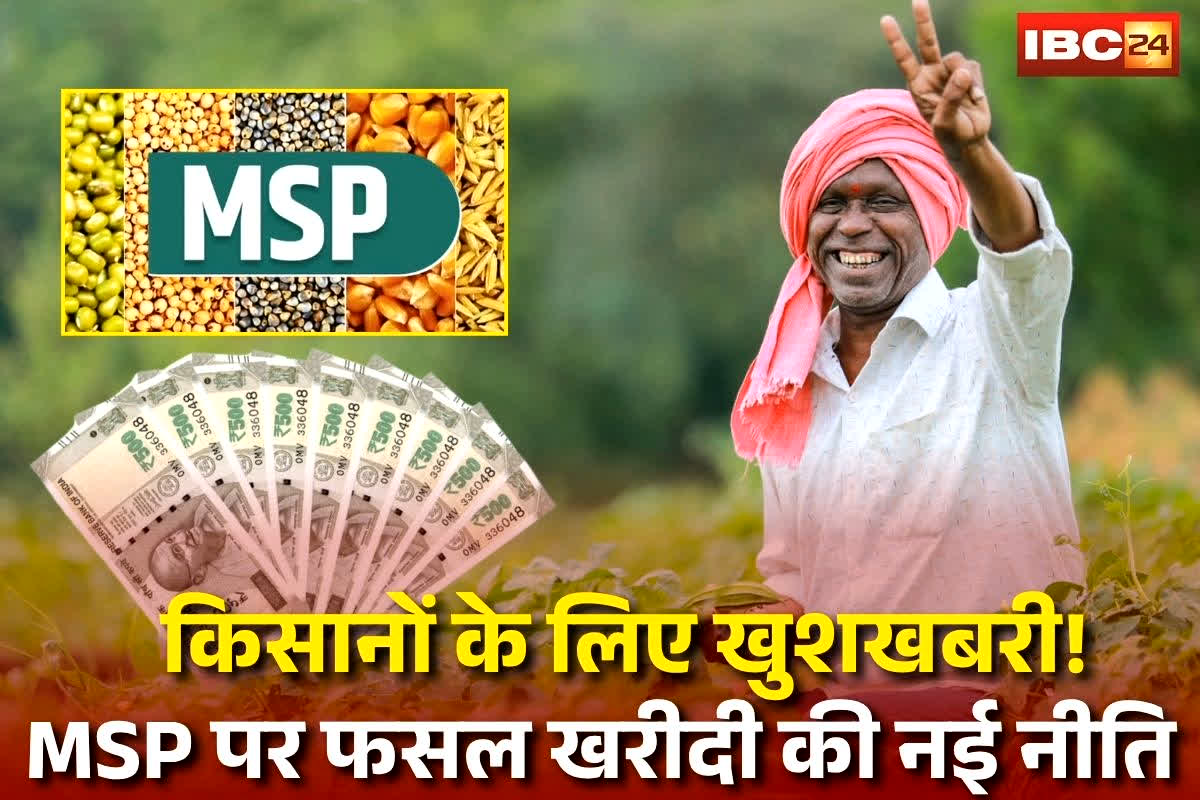 MP MSP Rate 2025-26: किसानों के लिए बड़ी खुशखबरी… MSP पर धान समेत इन फसलों की खरीदी की नई नीति जारी, तय दरें और तारीख घोषित, देखें