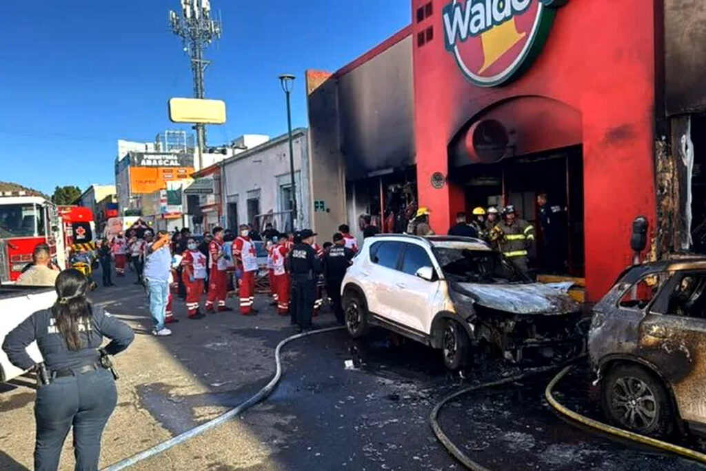 Mexico Supermarket Blast/Image Credit: @CentennialMan X Handle