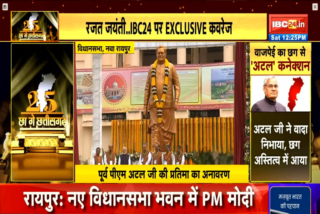 PM Modi Chhattisgarh Visit Live/Image Credit: IBC24