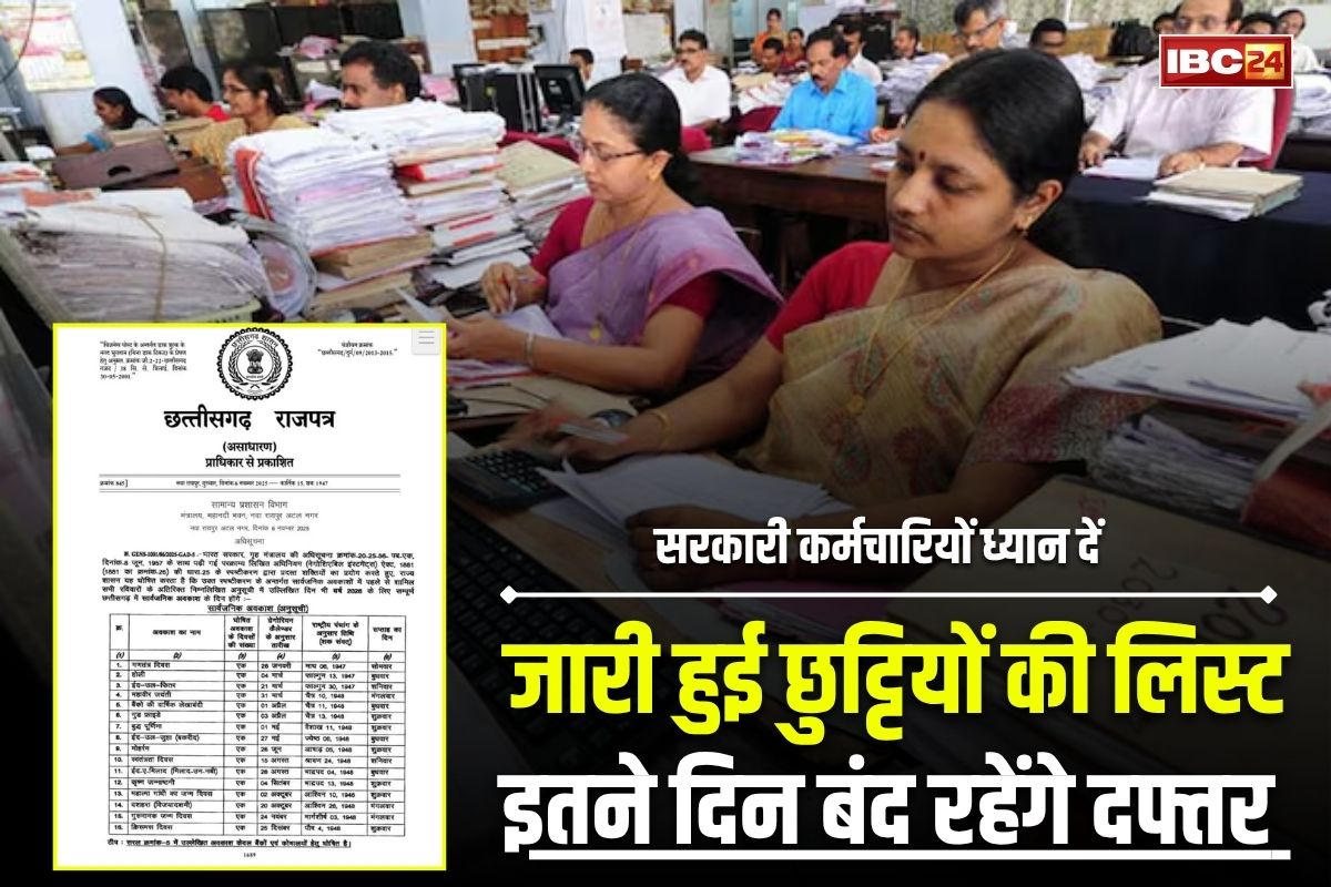 Public Holiday News: आ गई सरकारी कर्मचारियों की मौज, इतने दिन बंद रहेंगे सभी दफ्तर, छुट्टियों की नई लिस्ट जारी