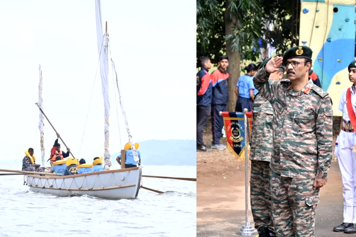 Raipur NCC Camp: रायपुर में एनसीसी कैडेट्स का नेवी के साथ रोमांचक प्रशिक्षण, मेजर जनरल धूमने बोले– अनुशासन ही सफलता की कुंजी