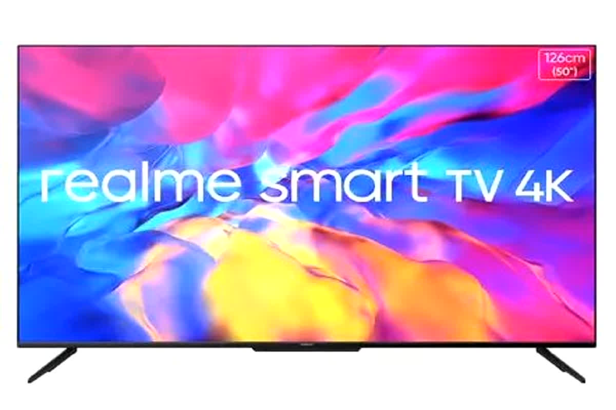 Realme 4K Smart TV पर बंपर ऑफर! Dolby Vision और Atmos फीचर्स के साथ 42,999 रुपये वाली TV मिल रही अब 10,000 रुपये से भी कम में…