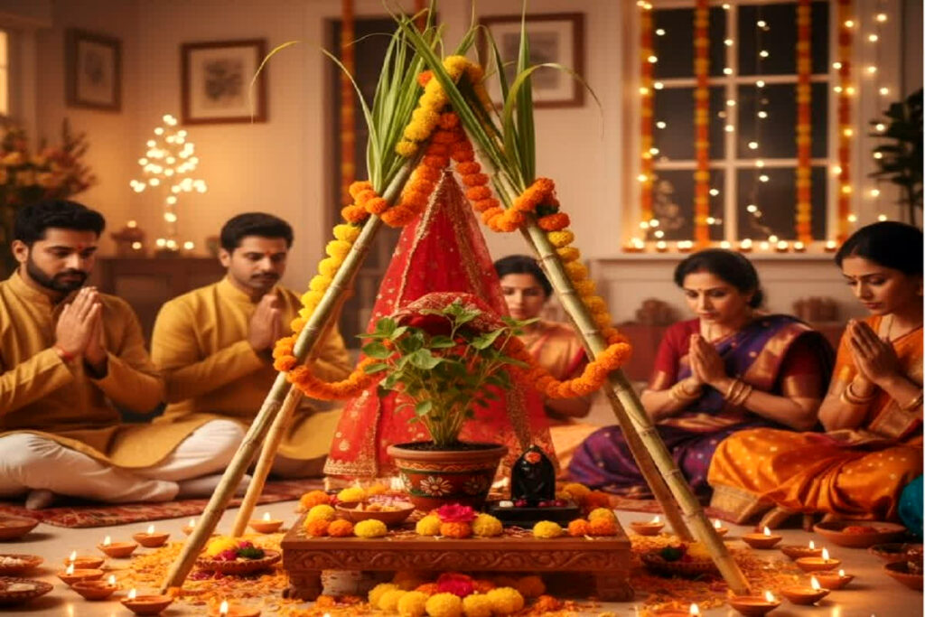 (Tulsi Vivah 2025, Image Source: AI)