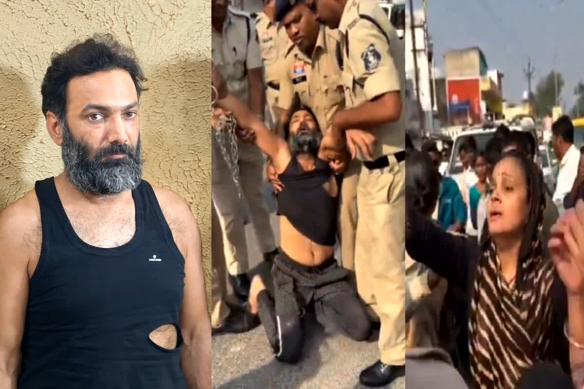 Virendra Tomar: Virendra Tomar: पुलिस के पहुंचते ही भाग जाता था वीरेंद्र तोमर, ग्वालियर में ऐसे गिरफ्त में आया वांटेड अपराधी, जुलूस के दौरान बेहोश होकर गिरा, पत्नी ने किया हंगामा, देखें वीडियो