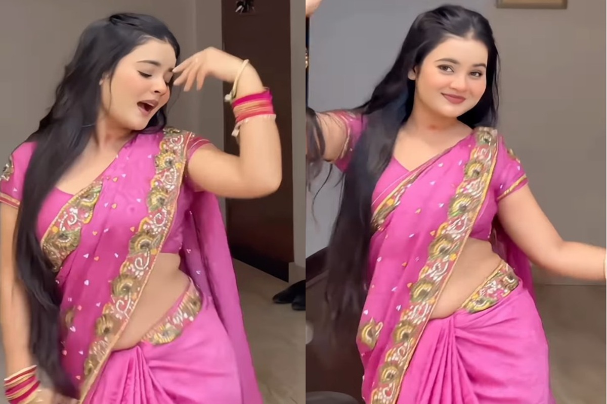 Gungun Gupta Sexy Video: पिंक साड़ी में गुनगुन गुप्ता ने गुनगुनाया ऐसा गाना, इंटरनेट में देखते ही देखते सेक्सी वीडियो वायरल