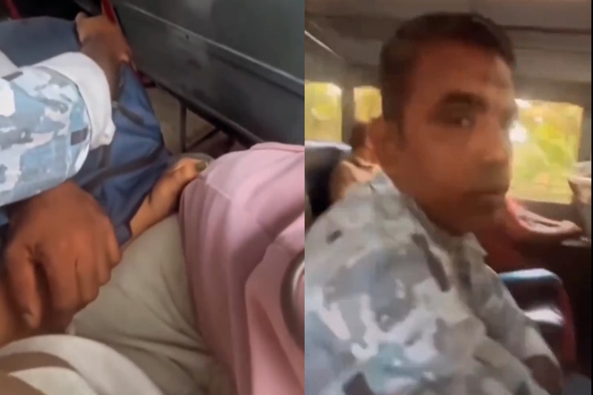 Viral Video: चलती बस में युवक ने की छेड़खानी, चुपके से वीडियो बनाकर जांबाज़ युवती ने जड़ा थप्पड़…वीडियो वायरल