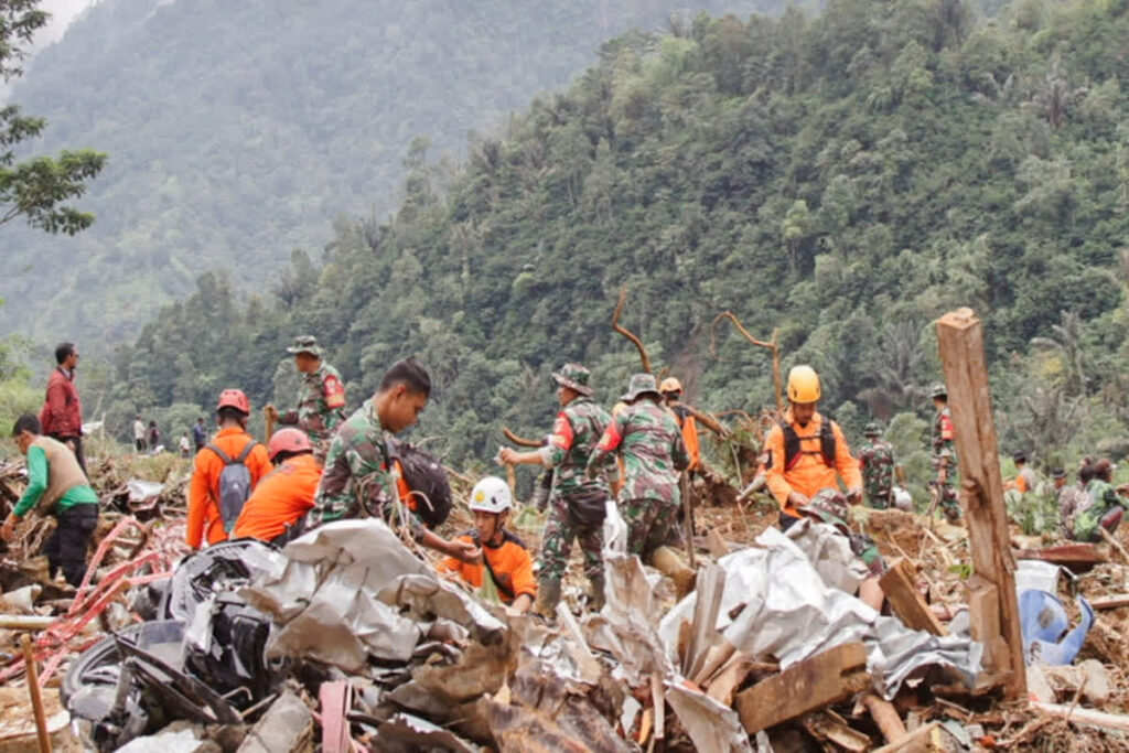 Landslides In Indonesia