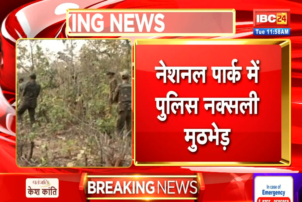 Naxal Encounter In Bijapur/Image Credit: IBC24 Live TV