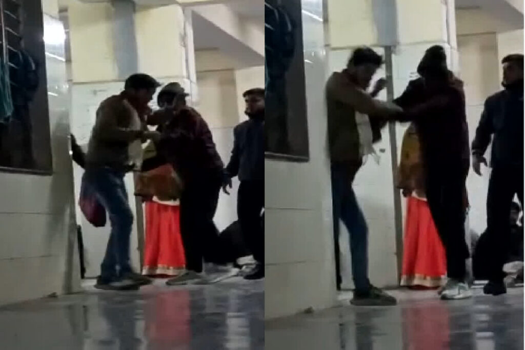 Marpeet Ka Viral Video/Image Credit: IBC24