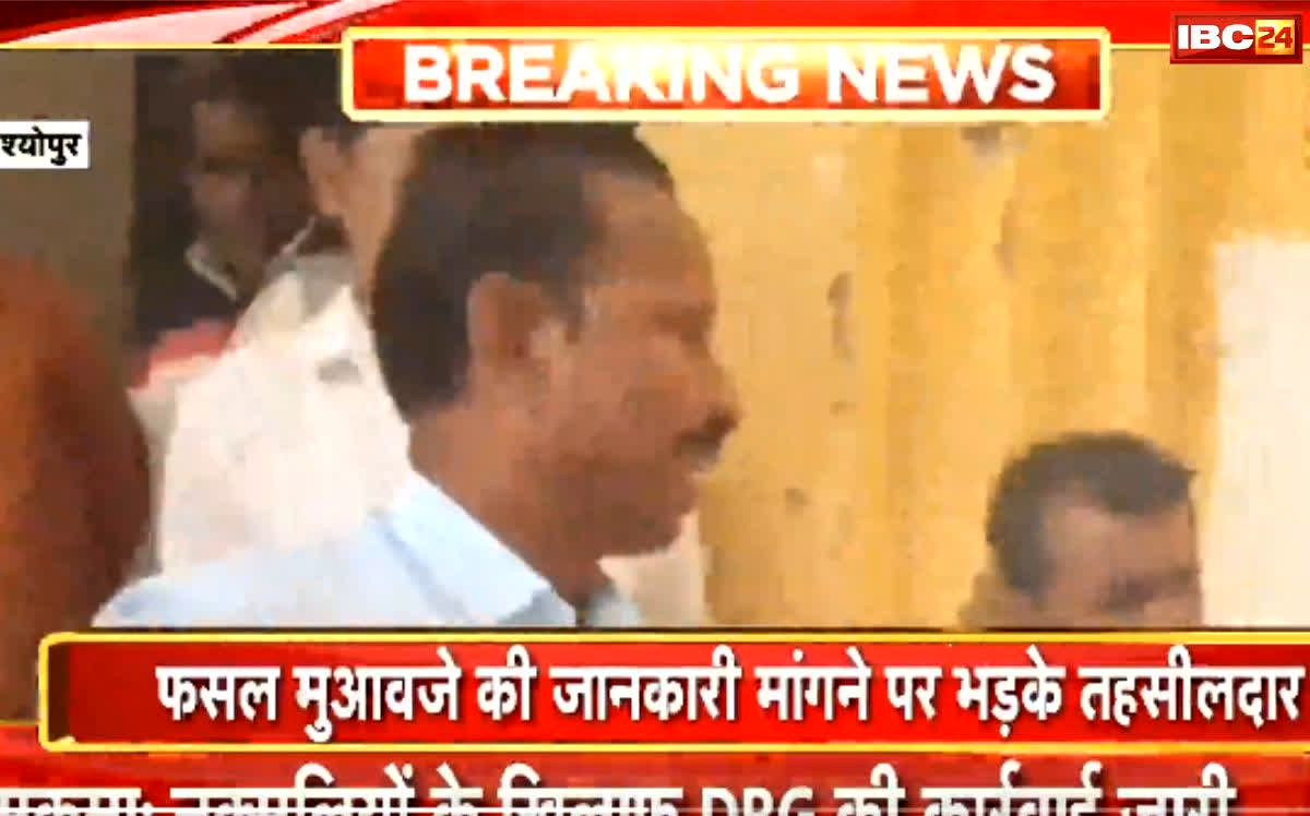 Sheopur News: अपने हक की जानकारी लेने पहुंचे थे किसान, नायब तहसीलदार अपने कैबिन से गुस्साते हुए बाहर निकले, फिर जो हुआ…