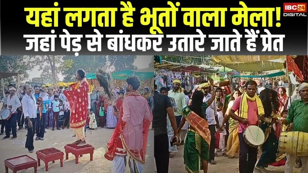 A ghost fair is held here! Where ghosts are tied to trees and brought down. Chhindwara Bhoot Mela