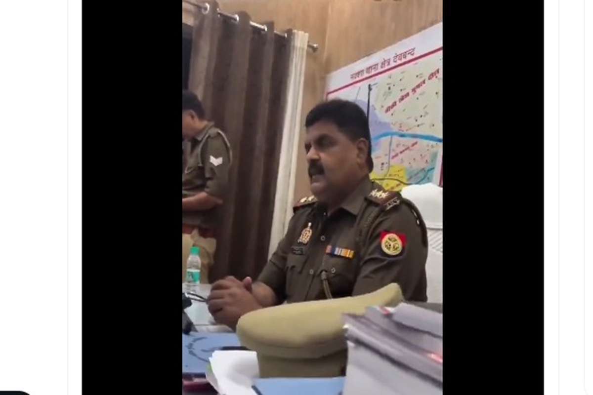 UP inspector viral video: आतंकवादी का कोई धर्म नहीं होता…सेना से हिंदू आतंकी भी पकड़े गए, पुलिस इंस्पेक्टर का वीडियो वायरल
