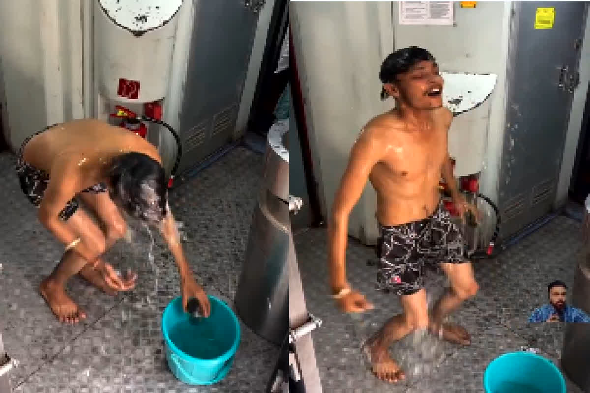 Viral Video: चलती ट्रेन में युवक ने की शर्मनाक हरकत, वीडियो वायरल होने के बाद हरकत में आई RPF, और फिर…