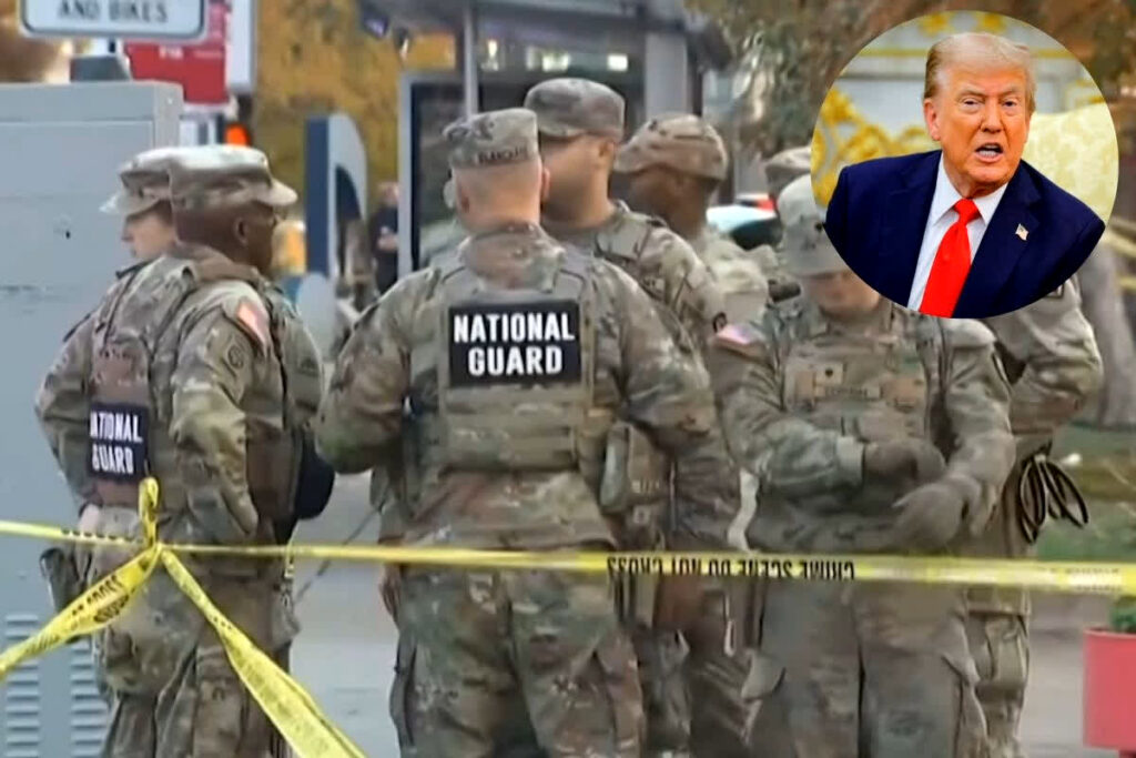 Firing near White House