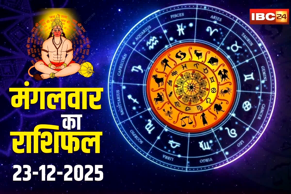 23 December 2025 Ka Rashifal: आज हनुमान जी की कृपा से इन राशियों के बदल सकती है किस्मत, रुके हुए कार्य होंगे पूरे, मिलेगी खुशखबरी