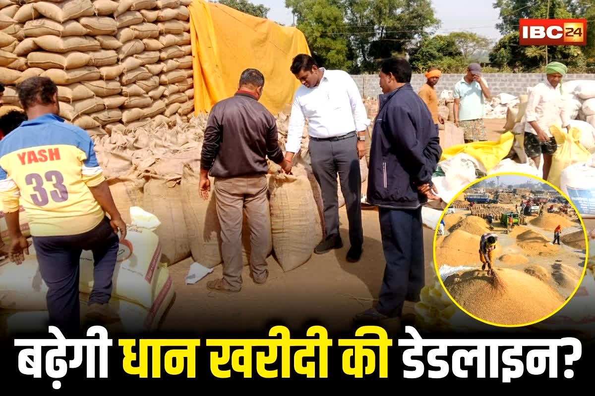 CG Dhan Kharidi News: छत्तीसगढ़ में बढ़ेगी धान खरीदी की डेडलाइन?.. खरीदी की सीमा 2500 क्विंटल करने और ऑफ़लाइ टोकन की भी मांग