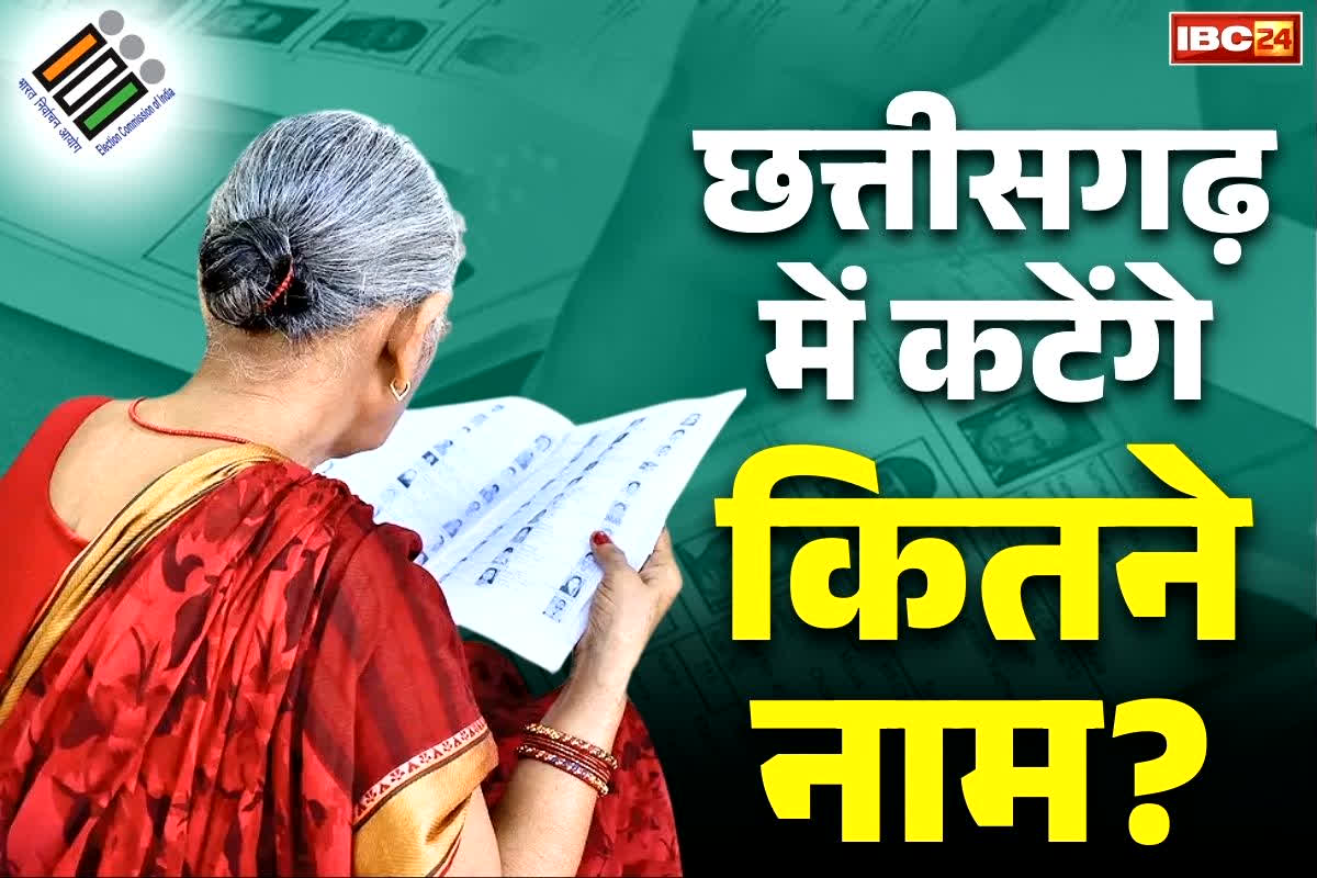 Chhattisgarh SIR 2025 Data: छत्तीसगढ़ में कटेंगे 27 लाख से ज्यादा मतदाताओं के नाम?.. जानें अलग-अलग जिलों में कितने वोटरों के हट सकते है सूची से नाम