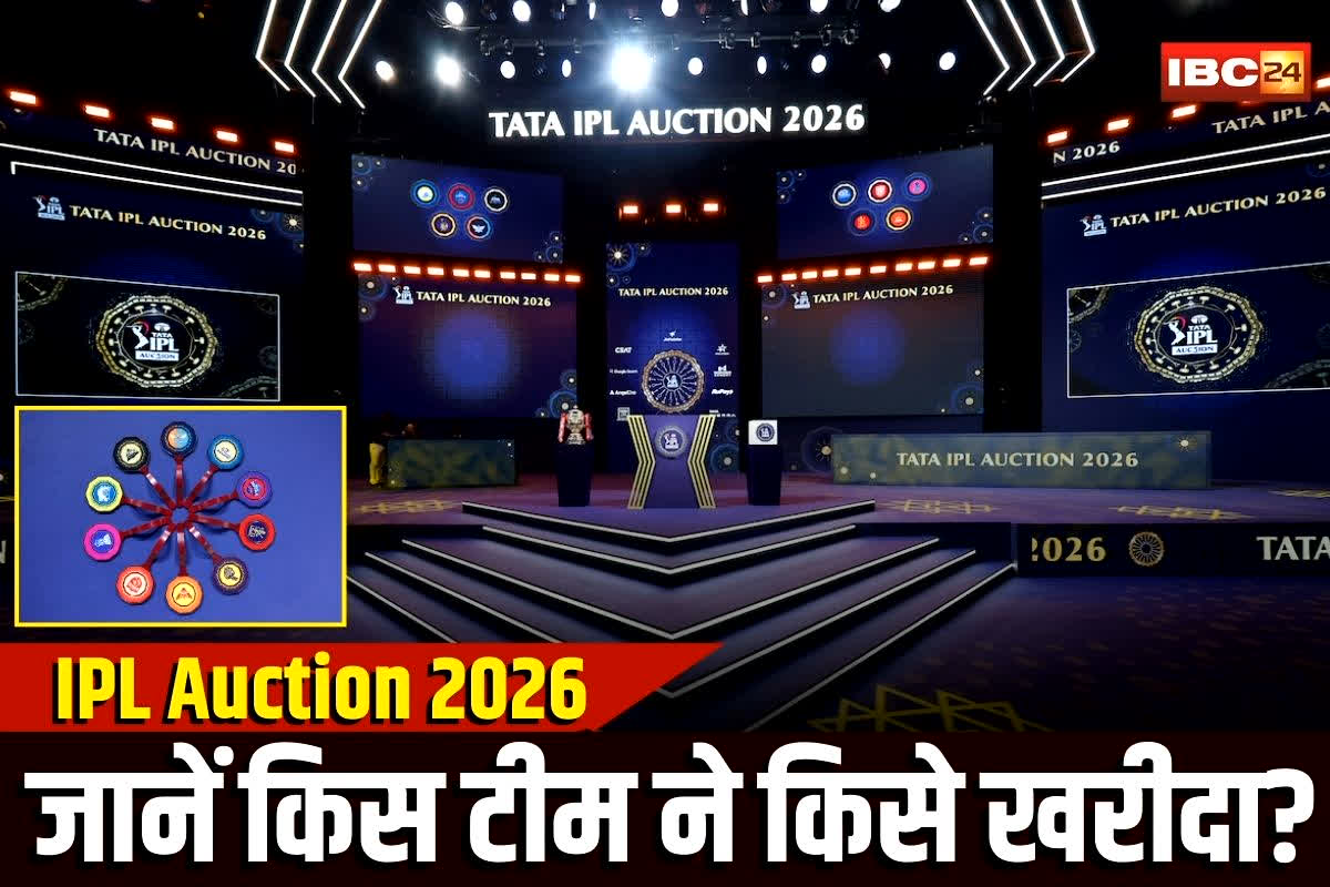 IPL 2026 Auction Sold Players List: प्रशांत और कार्तिक पर CSK ने लुटाए करोड़ों, बने सबसे महंगे अनकैप्ड प्लेयर, आईपीएल ऑक्शन में जानें किस टीम ने किसे खरीदा?