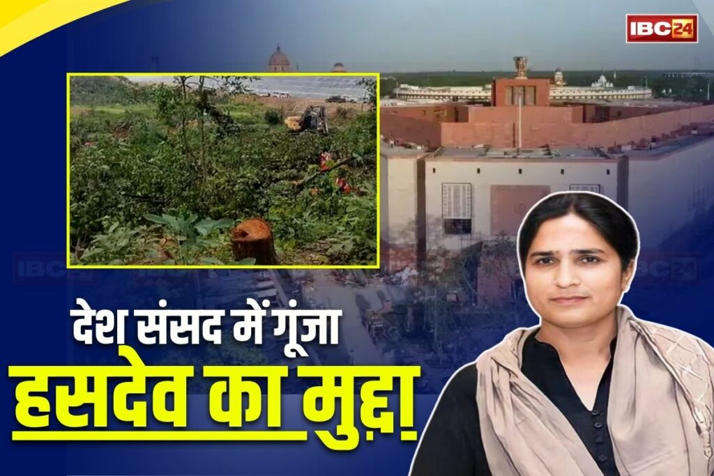 Hasdeo Issue in Parliament. Image Source- IBC24