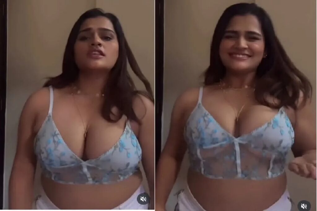 Desi Aunty Video. Image Source- Viral Video Grab