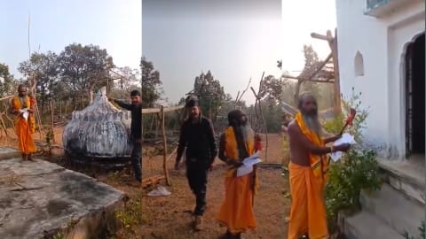 MP Shiv Parvati Mandir Tod Fod: एमपी के इस इलाके में रातों-रात टूटा शिव-पार्वती मंदिर, तांबा-पीतल लेकर फरार हुए चोर, इलाके में दहशत, video देख आप भी रह जाएंगे दंग