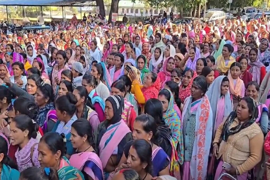 Anganwadi Workers Strike