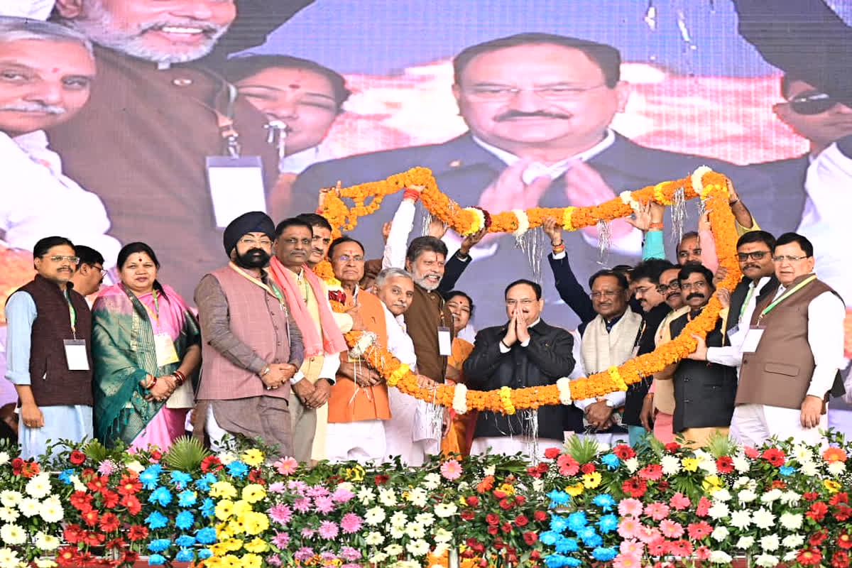 CG News: ‘जो कहा था, वो किया’, छत्तीसगढ़ सरकार के दो साल पूरे, जनादेश परब में नड्डा-साय ने पेश किया विकास का रिपोर्ट कार्ड