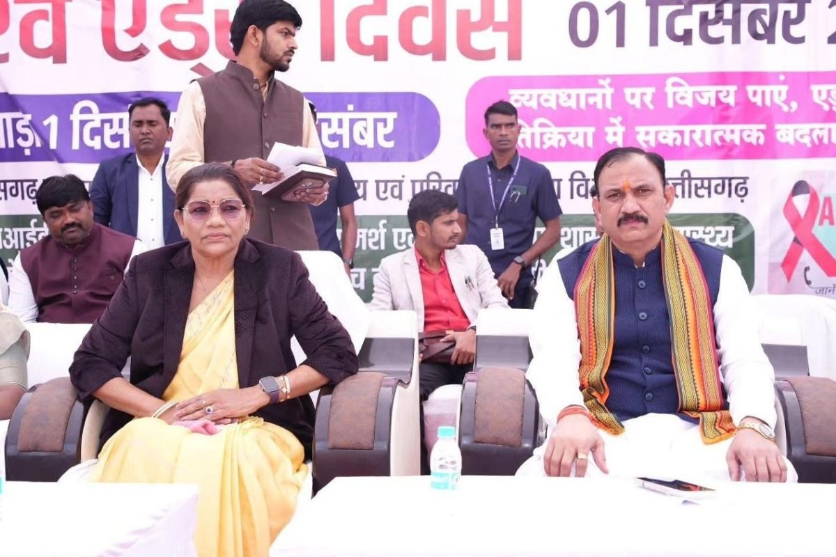Shayam Bihari Jaiswal: विश्व एड्स दिवस पर स्वास्थ्य मंत्री ने किया राज्य स्तरीय कार्यक्रम का उद्घाटन, HIV संक्रमितों के साथ भेदभाव नहीं करने की कही बात