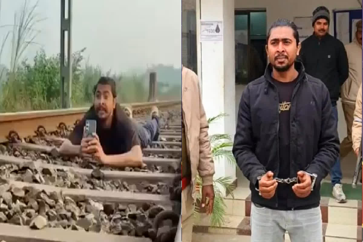 Viral Video: फेमस होने के लिए युवक ने जोखिम में डाली जान, खतरनाक रील देख आप भी हो जाएंगे हैरान, अब पुलिस ने लिया एक्शन