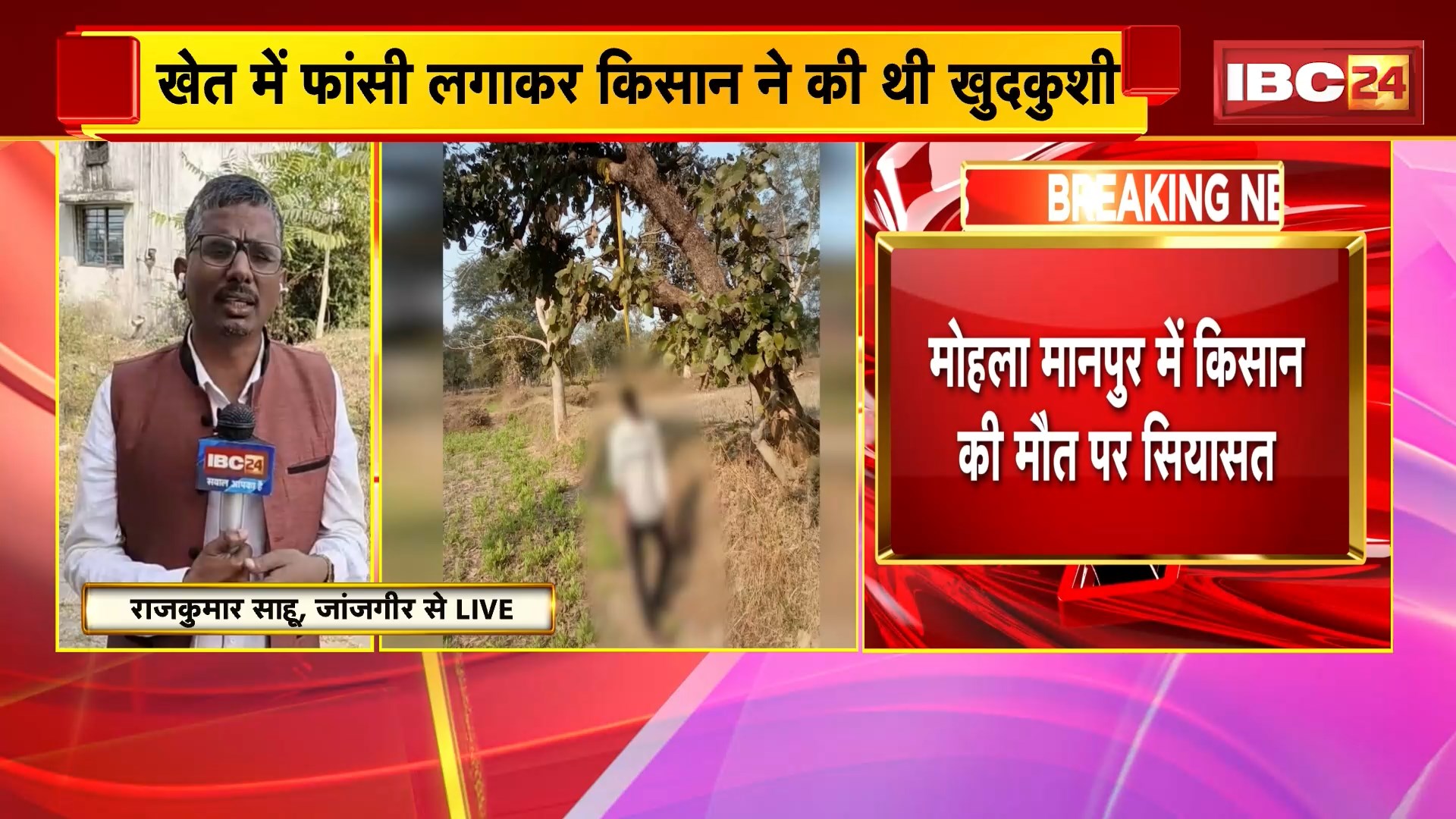 Mohla-Manpur Farmer Suicide Case: ‘मौत की वजह धान खरीदी नहीं’ -किसान की आत्महत्या पर मंत्री का बड़ा बयान