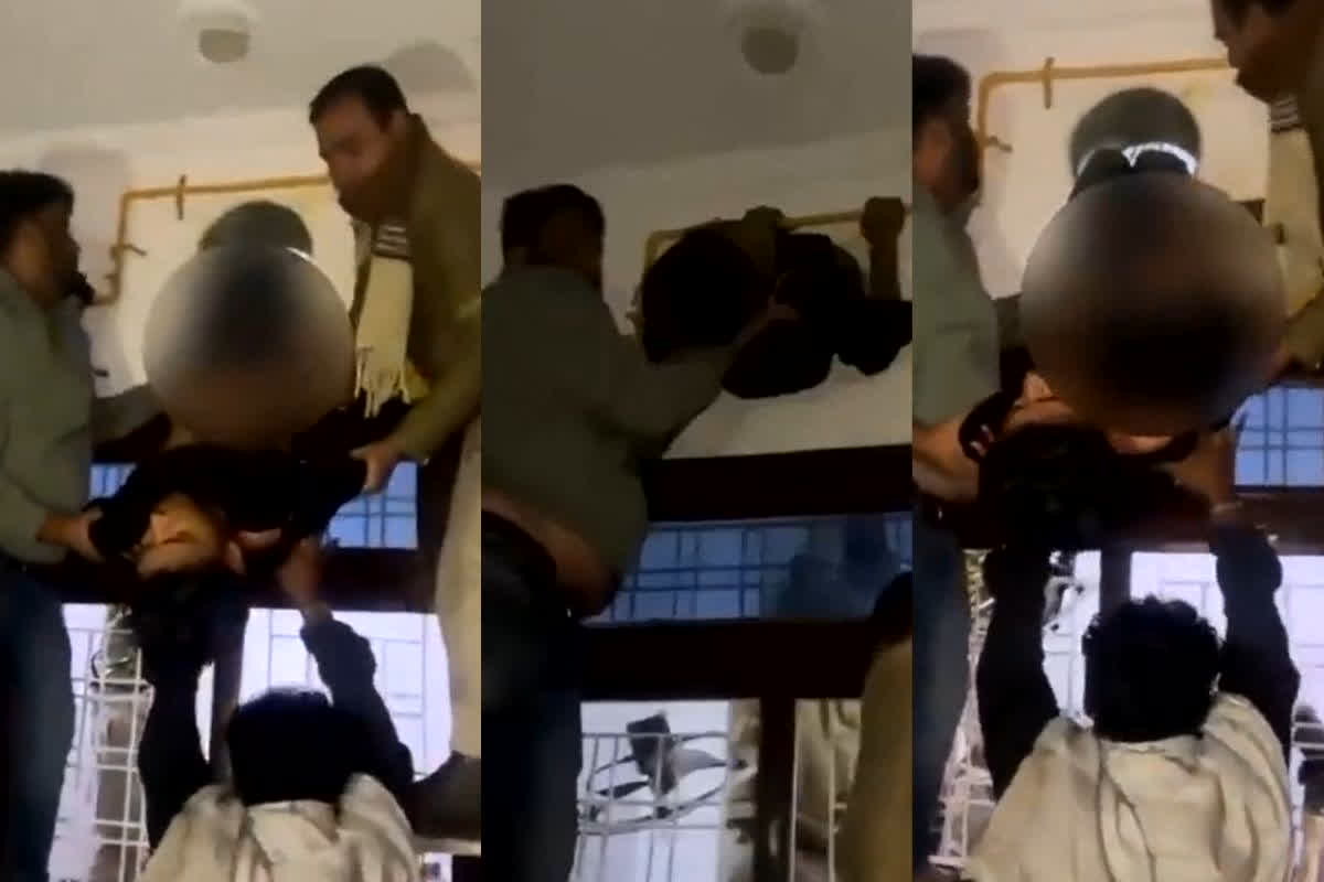 Kota Theft News: चोरी करने गया था युवक, खुद फंस गया! शातिर चोर की प्लानिंग फेल, इस हाल में देख दंग रह गए लोग, वीडियो हुआ वायरल