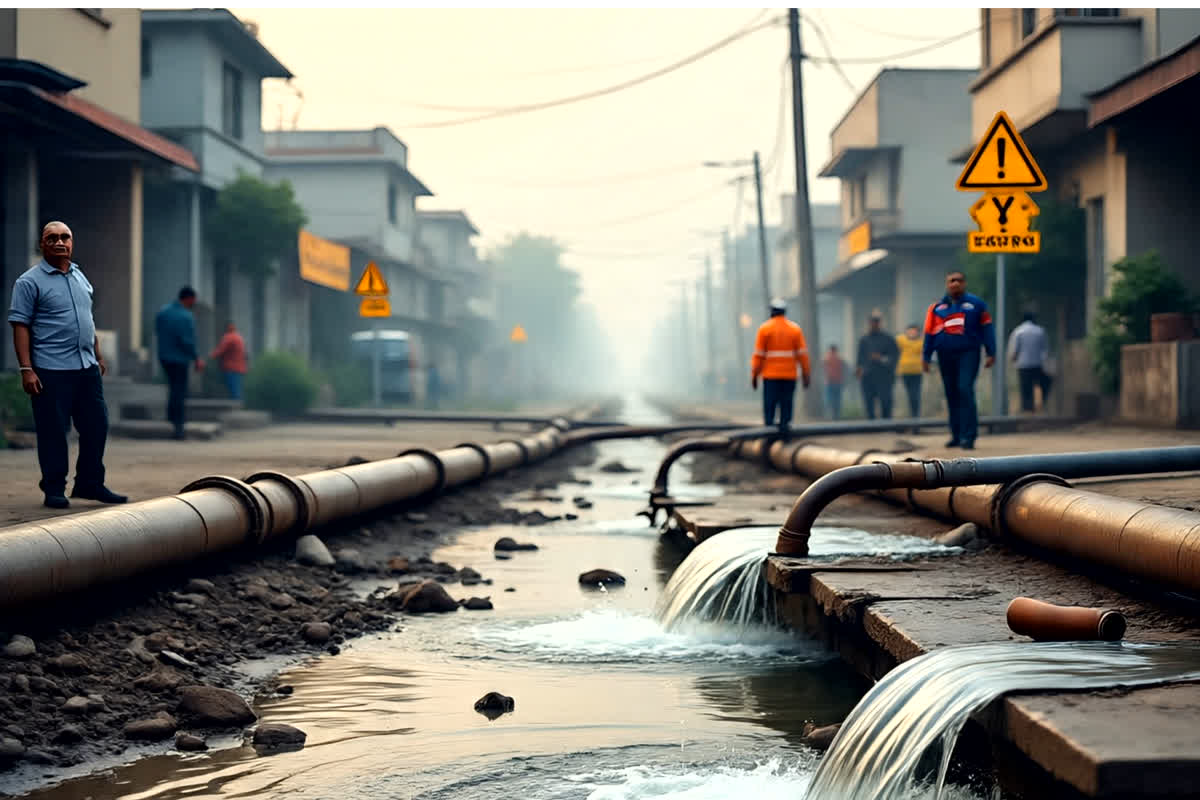 Morena Water Contamination : इंदौर के बाद इस नगर निगम में भी लोगों की जान से खिलवाड़! नलों में हो रही सीवर के पानी की सप्लाई, ऐसे खुली दावों की पोल