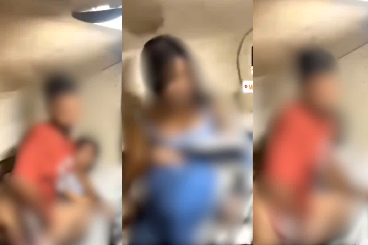 Couple Sex Video in Train: खुद को कंट्रोल नहीं कर पाए युवक-युवती, चलती ट्रेन के अपर बर्थ में बना रहे थे संबंध, वीडियो वायरल होने के बाद मचा बवाल