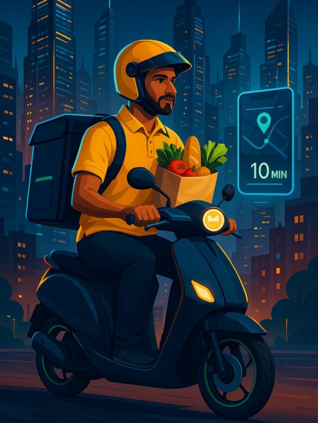 10-minute deliveries: अब नहीं होगी सामानों की “10 मिनट में डिलीवरी”.. केंद्र के दखल के बाद क्विक कॉमर्स कंपनियों ने लिया बड़ा फैसला