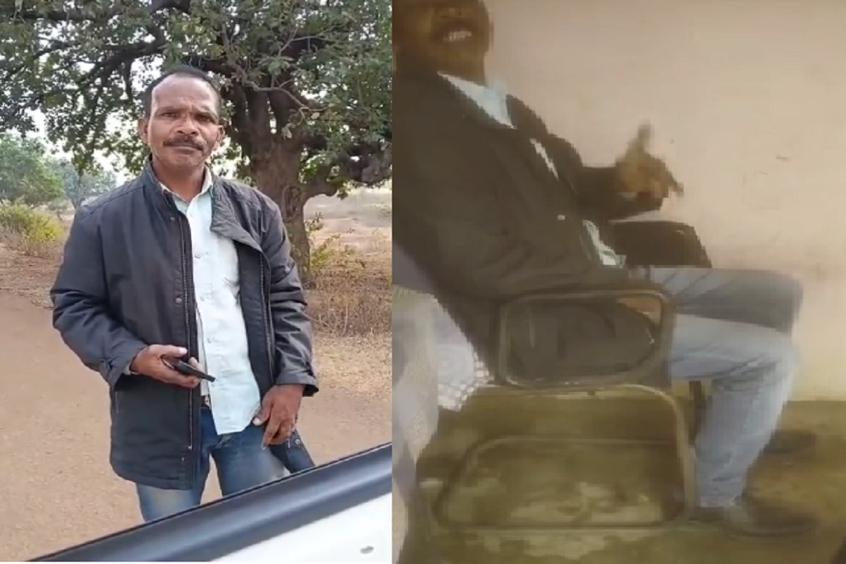 Teacher Viral Video: स्कूल से वायरल हुआ गुरुजी का वीडियो, इस हालत में पढ़ा रहे थे बच्चों को, अब वीडियो हुआ वायरल