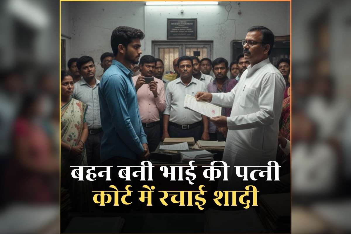 Sister Becomes Brother’s Wife: भाई ने अपनी ही बहन को बना लिया पत्नी, सामाजिक बंधन से दूर कोर्ट में रचाई शादी, लंबे समय से चल रहा था अफेयर