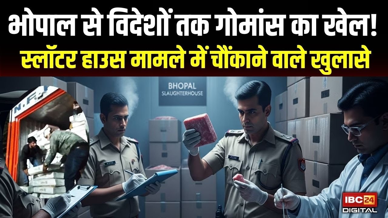 स्लॉटर हाउस का खौफनाक राज! मुंबई-गल्फ तक मांस सप्लाई, जांच में और बड़े नाम आने के संकेत | Bhopal
