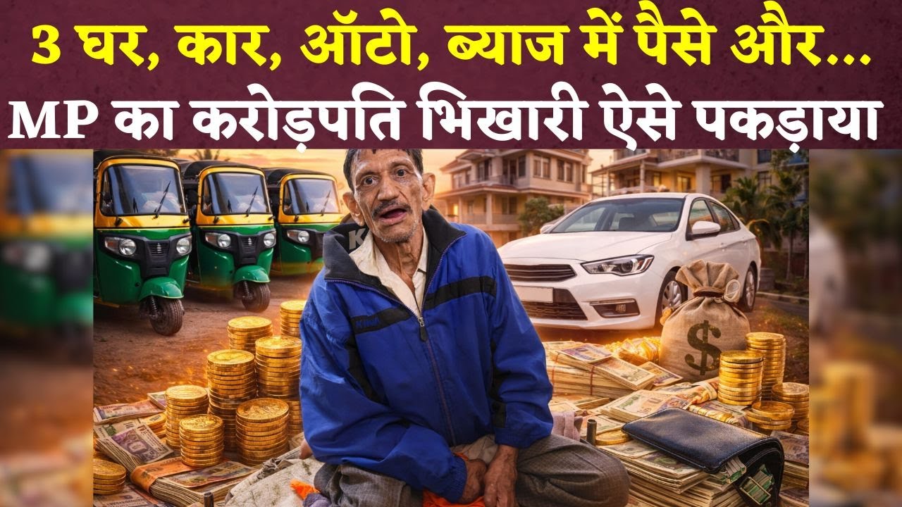 कार से चलता और ब्याज पर पैसे देता… Indore के करोड़पति भिखारी की संपत्ति जान अधिकारी भी चौंक गए!