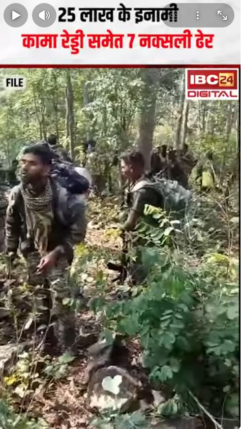 लाल आतंक पर बड़ा प्रहार! 25 लाख का इनामी कमांडर ढेर | Gadchiroli Naxal News CGNEWS