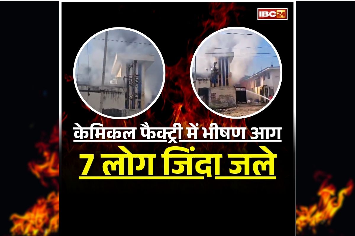 rajasthan chemical factory fire: केमिकल फैक्ट्री में लगी भीषण आग, जिंदा जले 7 लोग, दूर तक दिखा धुएं का गुबार, देखें घटना का वीडियो