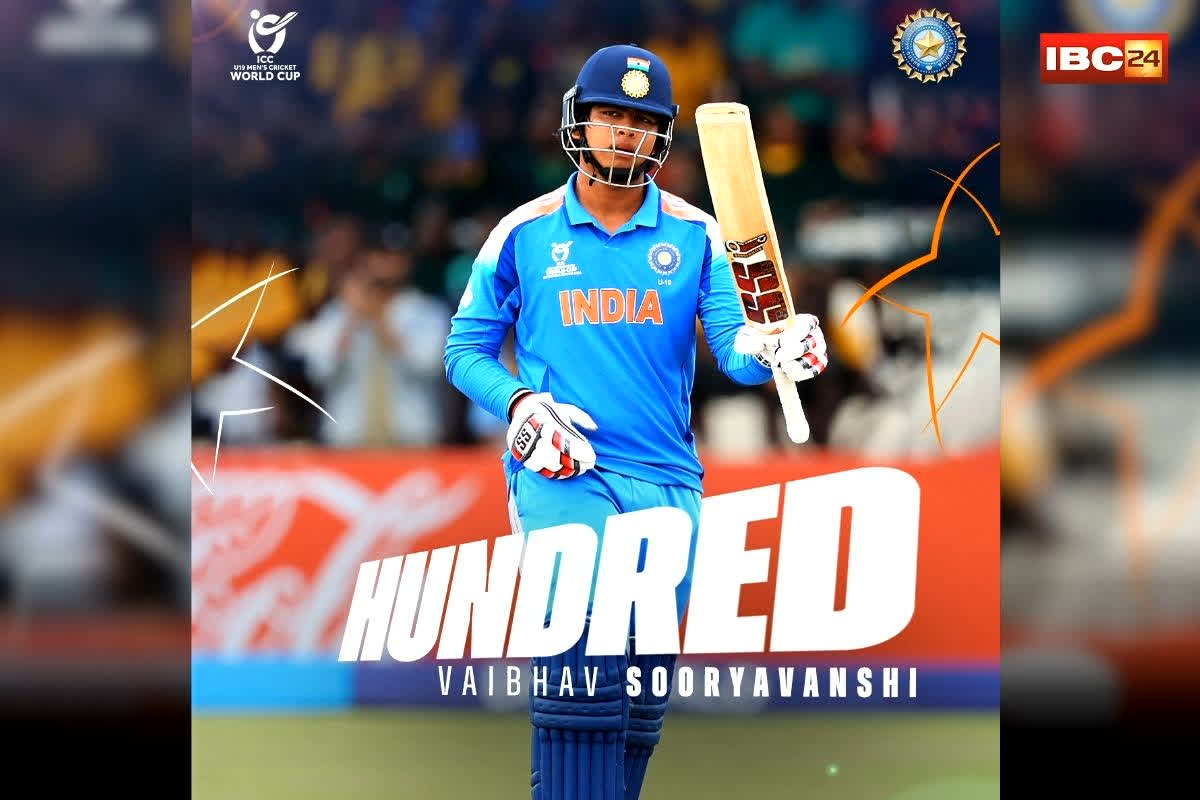 Vaibhav Suryavanshi: वैभव सूर्यवंशी का तूफानी शतक! मात्र इतने गेंदों में ठोके 100 रन, इंग्लैंड के खिलाफ चौके-छक्कों की बारिश