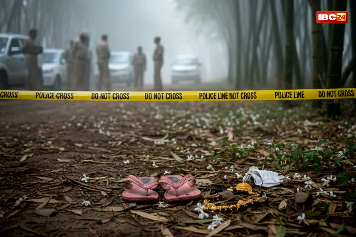 Narmadapuram Crime News : सफेद साड़ी, गले में मंगलसूत्र और पैरों में सैंडल… जंगल में अर्धनग्न मिली महिला का शव,  क्या “गुलाबी सैंडल” खोलेगी मौत के गहरे राज?