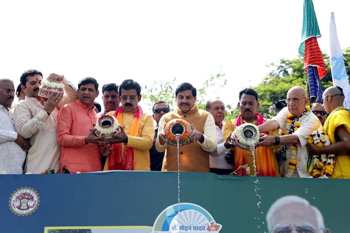 Jal Ganga Samvardhan Abhiyan: गंगा दशहरा तक प्रदेशभर में चलेगा जल गंगा संवर्धन अभियान, सीएम मोहन यादव ने किया शुभारंभ, लोगों को दिलवाई गई ये शपथ