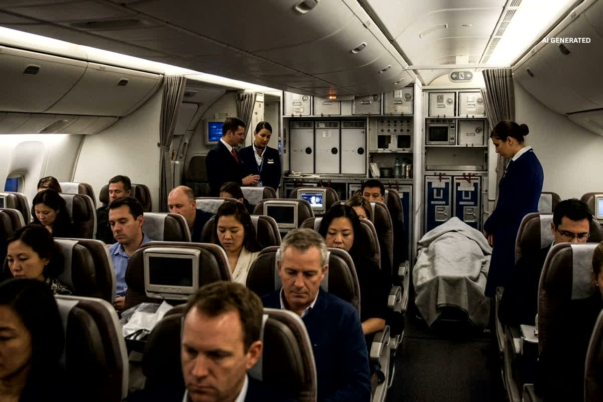 British Airways Woman Dies on Flight :उड़ान भरने के महज एक घंटे बाद हो गई महिला की मौत, नियमों के चलते शव के साथ जारी रखा सफर, फिर यात्रियों के साथ जो हुआ…